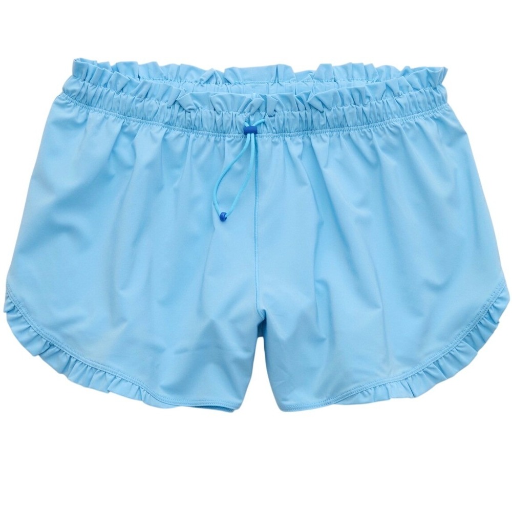 NWT Offline By Aerie 2" Ruffle Hot Stuff Short Moody Blues M